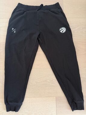 Peace Collective Toronto Raptors black sweatpants